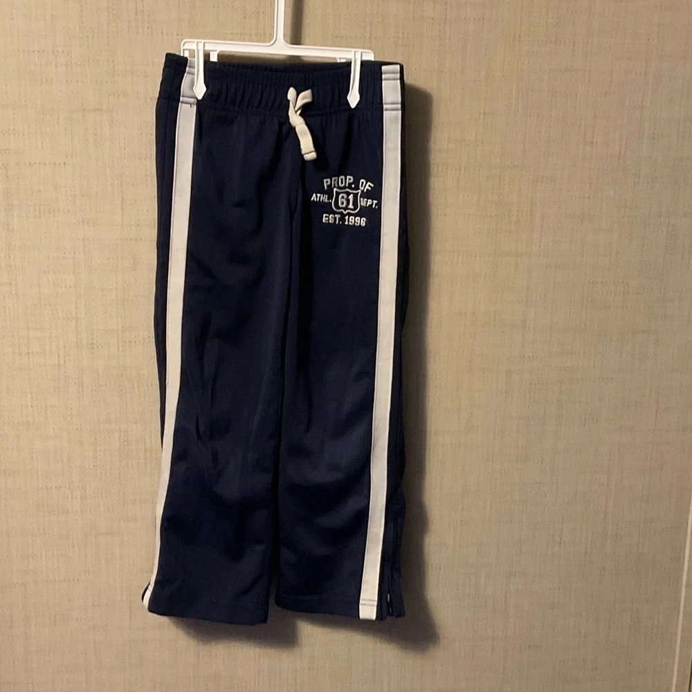 Carter's Navy and White Sweatpants